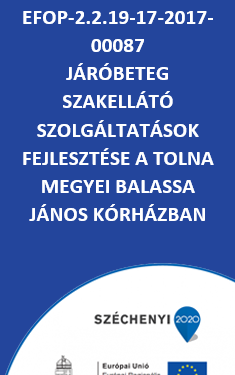 A járóbeteg-ellátás színvonalának fejlesztését szolgáló, új berendezésekkel gyarapszik a Tolna Vármegyei Balassa János Kórház