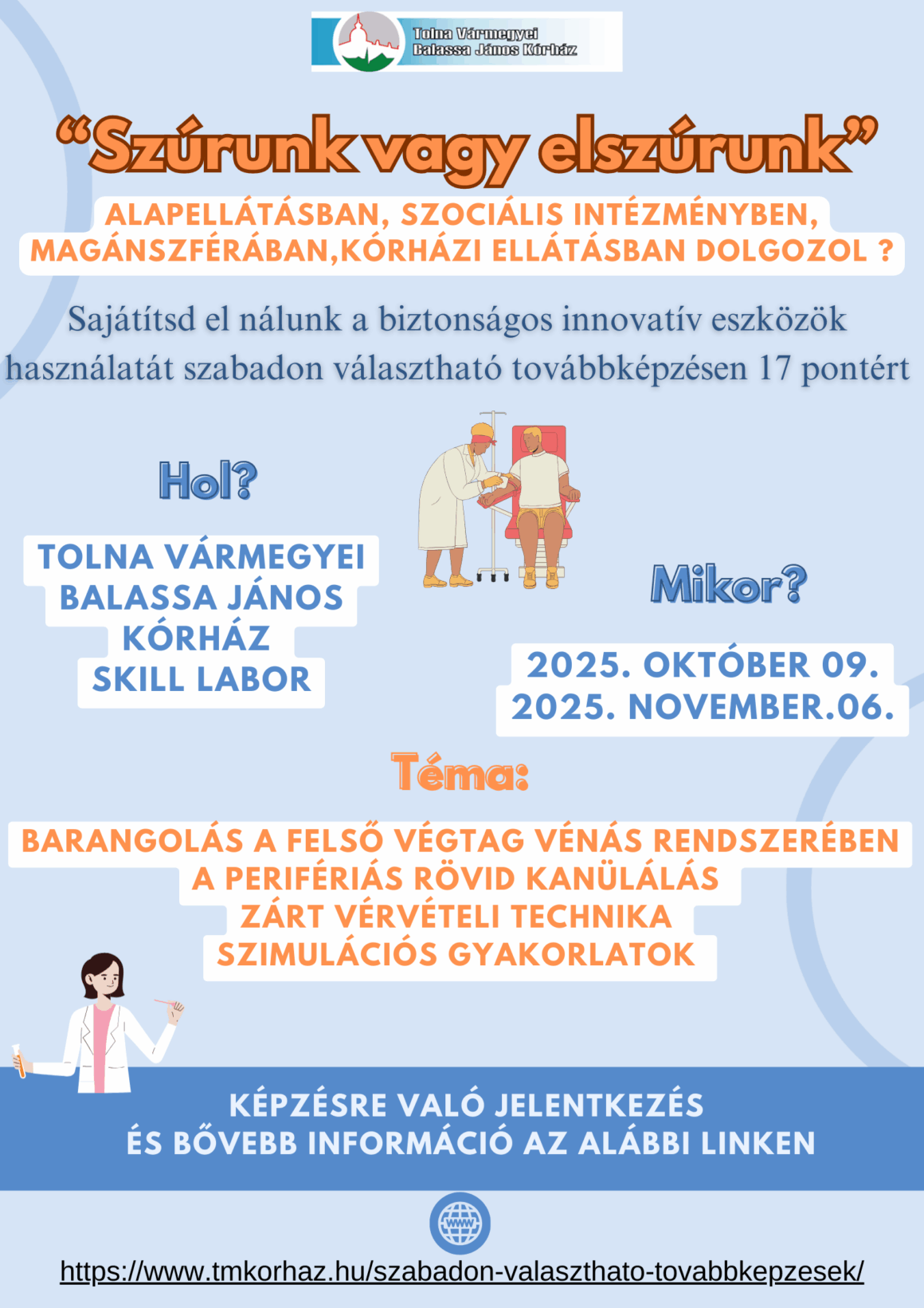Plakát Szúrunk vagy elszúrunk október november