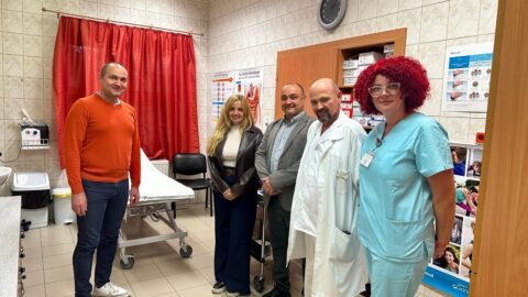 Egymillió forintos támogatást kapott kórházunk